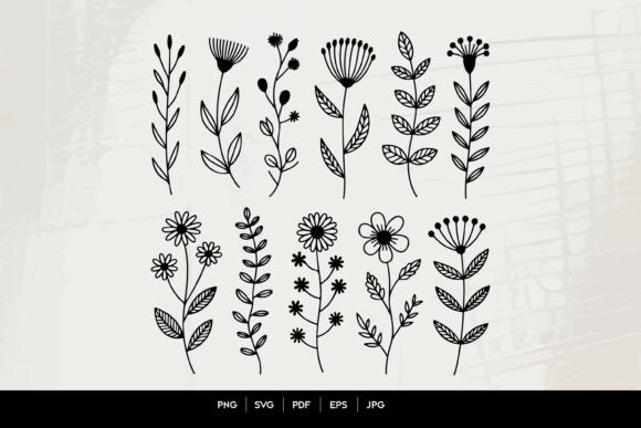 Boho Floral Line Art SVG Bundle Review