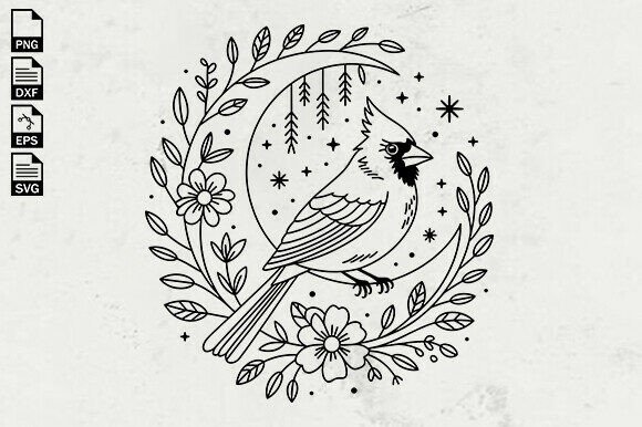 Floral Cardinal Bird SVG: A Designer's Real-World Review