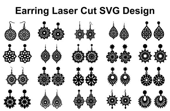 Floral Mandala Earring SVG Bundle Review