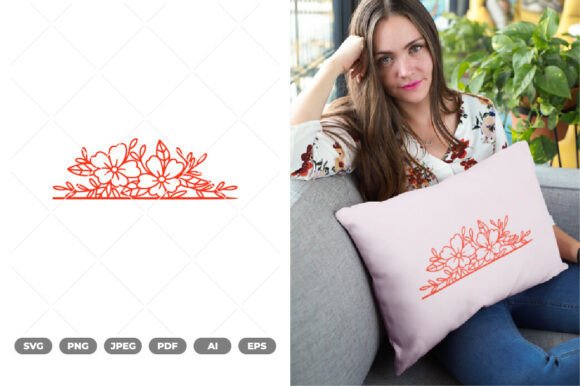 Floral Wall Decor SVG Clipart Review