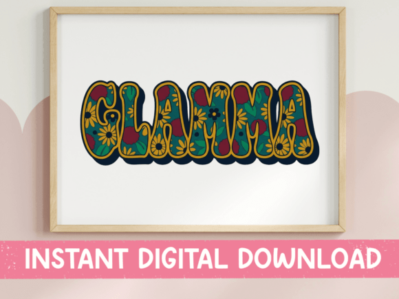 Glamma Teal Floral Bubble Letters SVG Review